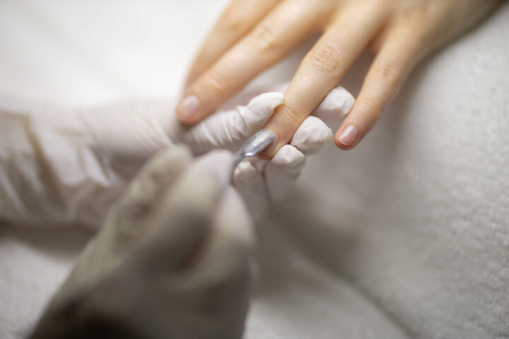 Maniküre mit Shellac
