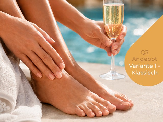 QA Summer Glow - Mani & Pedi Klassisch für 89€